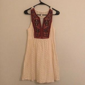 Cream Lace sundress